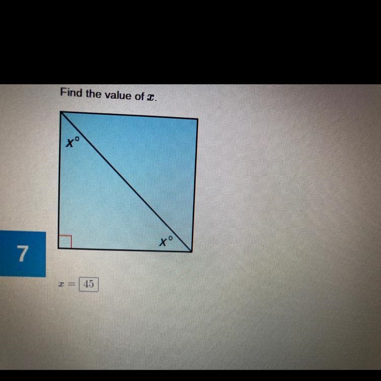 Find the value of x Does anybody know this?-example-1