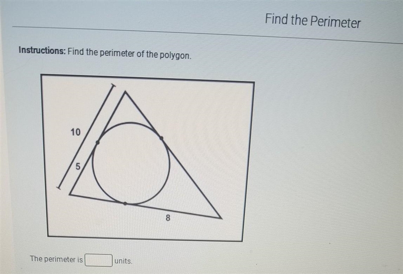 Find the perimeter of the polygon.​-example-1