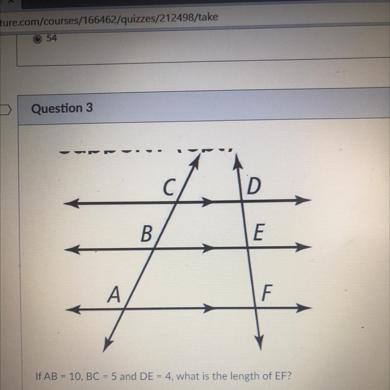 4, what is the length of EF? Please help-example-1