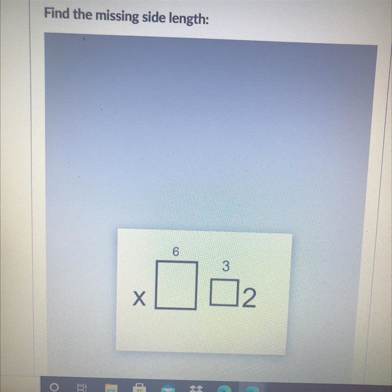 Find the missing side length??-example-1