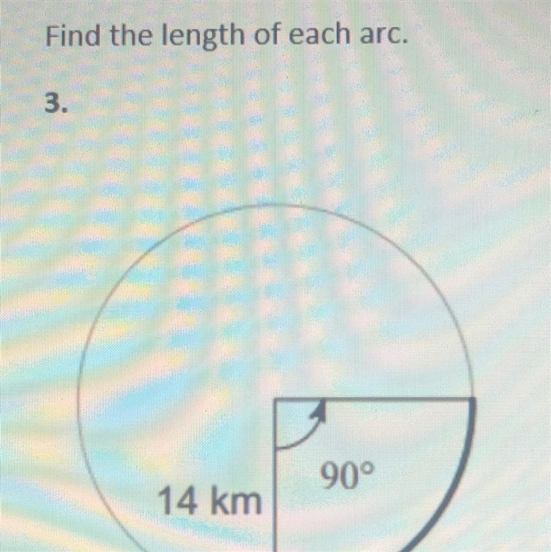 Find the length of each arc-example-1