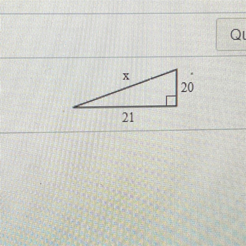 What is the value of x in simplest radical form?-example-1