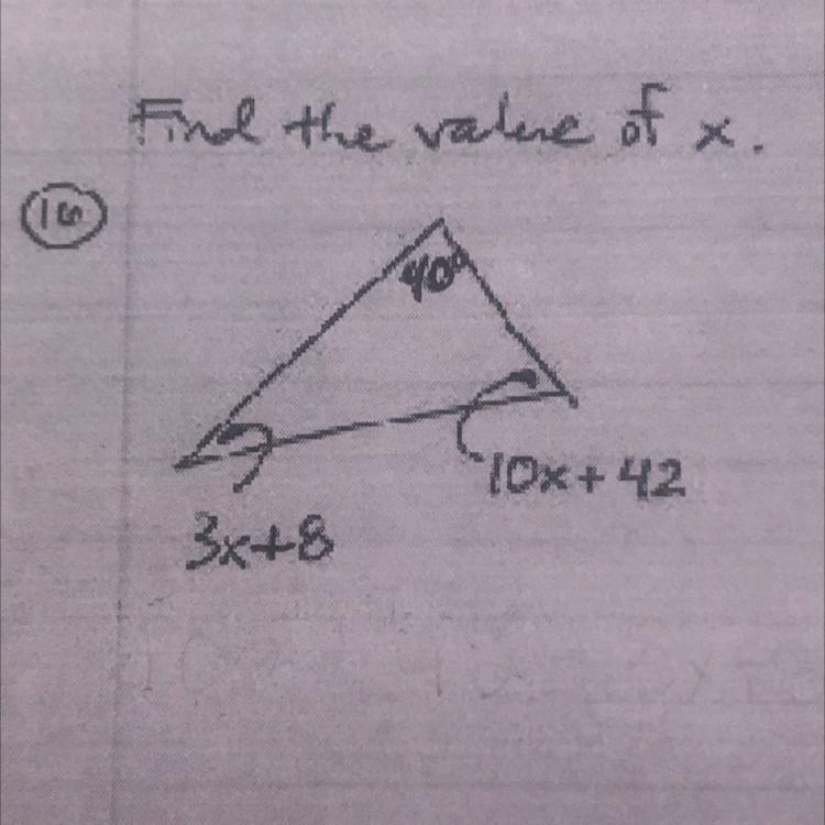 Helpppppp please find the value of x-example-1