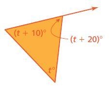 Find the measure of the exterior angle.-example-1