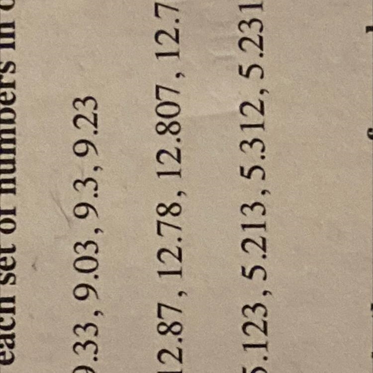 Hi can you help Put these number in order to for me-example-1