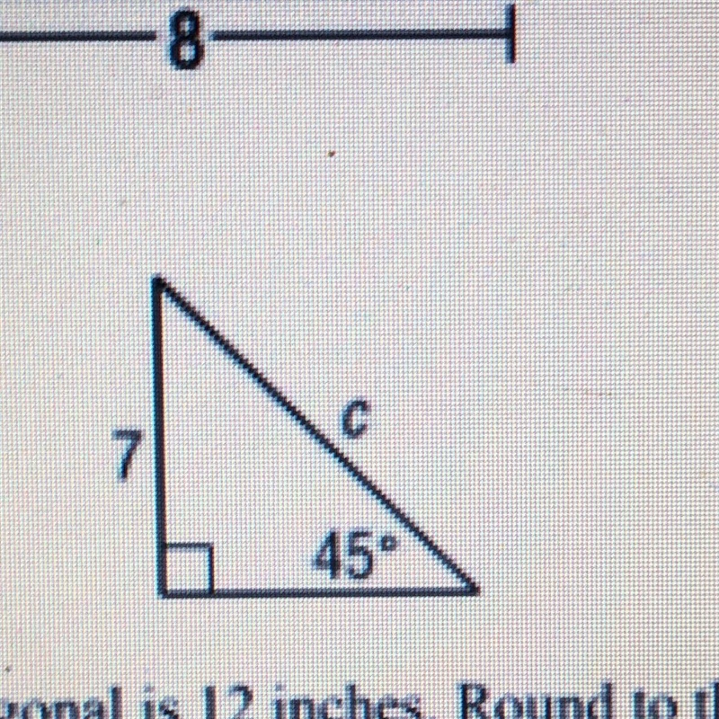 Find C. Leave your answer in simplified radical form.-example-1