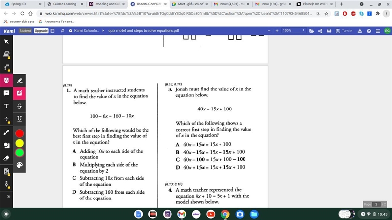 Help me With 1 and 3-example-1