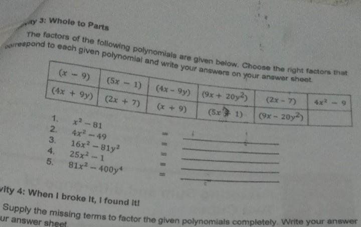 the factors of the following polynomial are given below.choose the right factors that-example-1