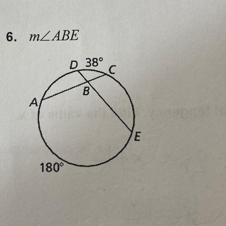 HURRY HELP.. whats the indicated measure-example-1