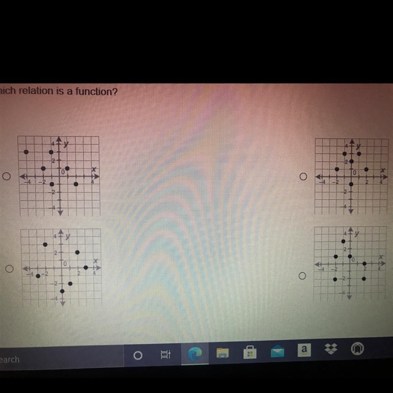 Which relation is a function?-example-1