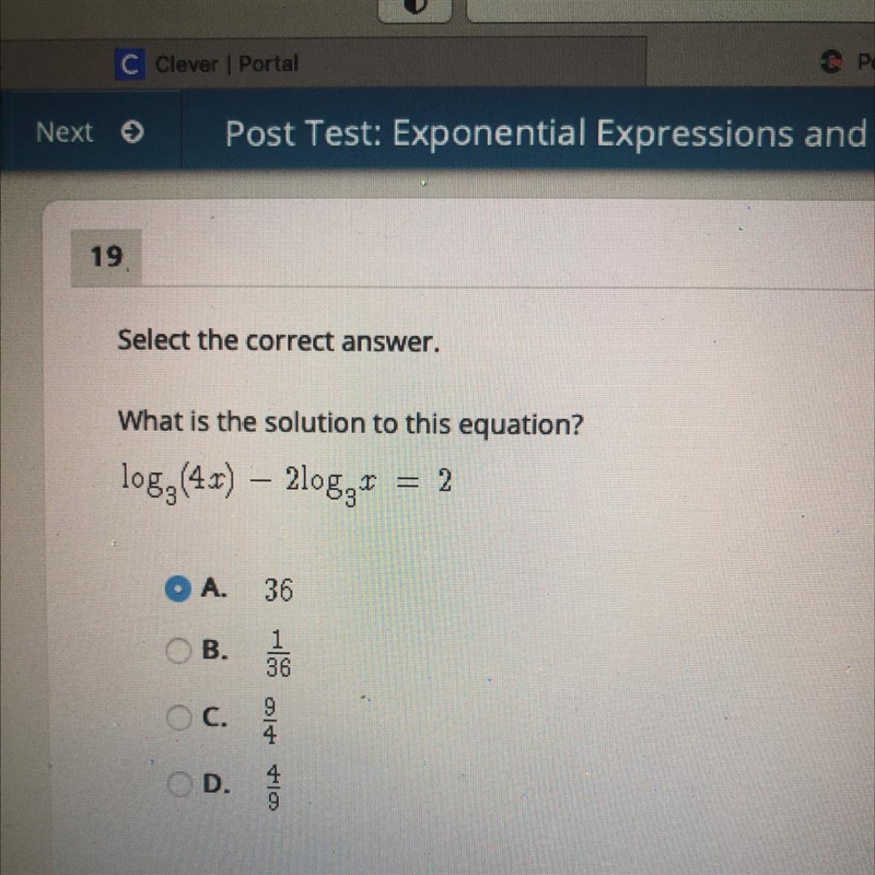 What is the solution to this equation?-example-1