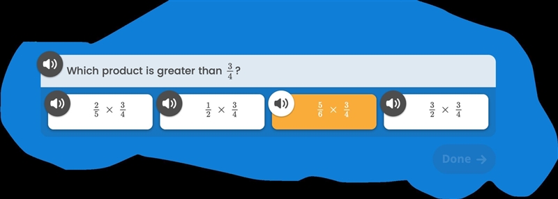 Which product is great than 3/4?-example-1