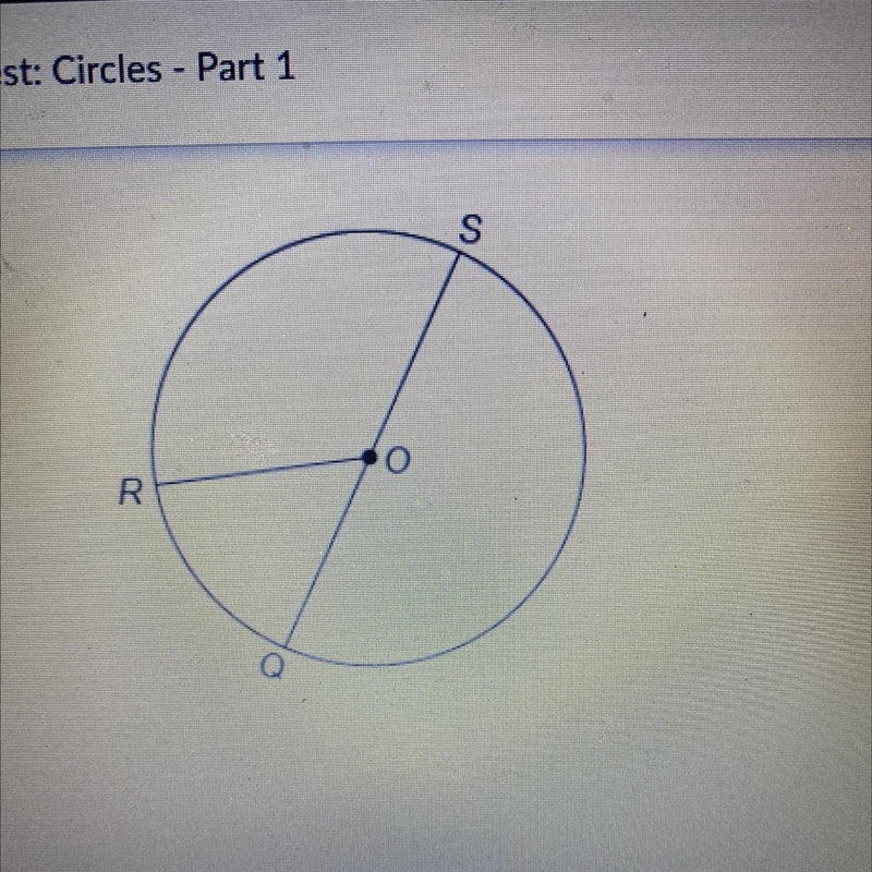 Calculator This figure shows circle O with diameter QS. mRSQ = 280° What is the measure-example-1