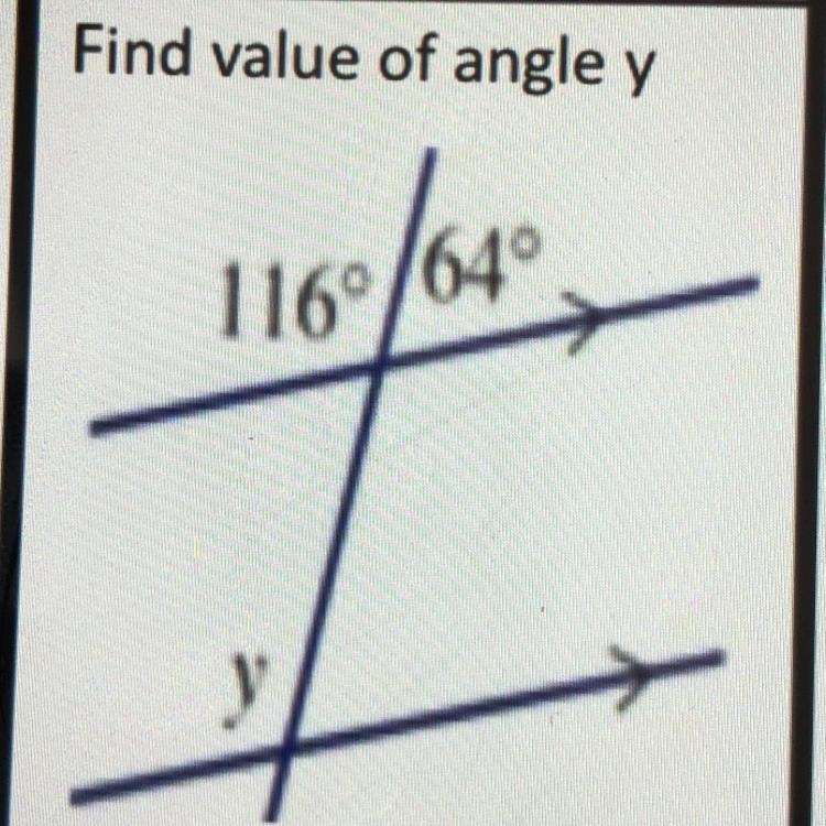 Find the value of angle y-example-1