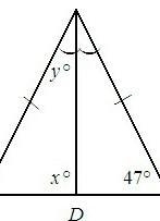 Find the values of x and y ???? show step plz​-example-1