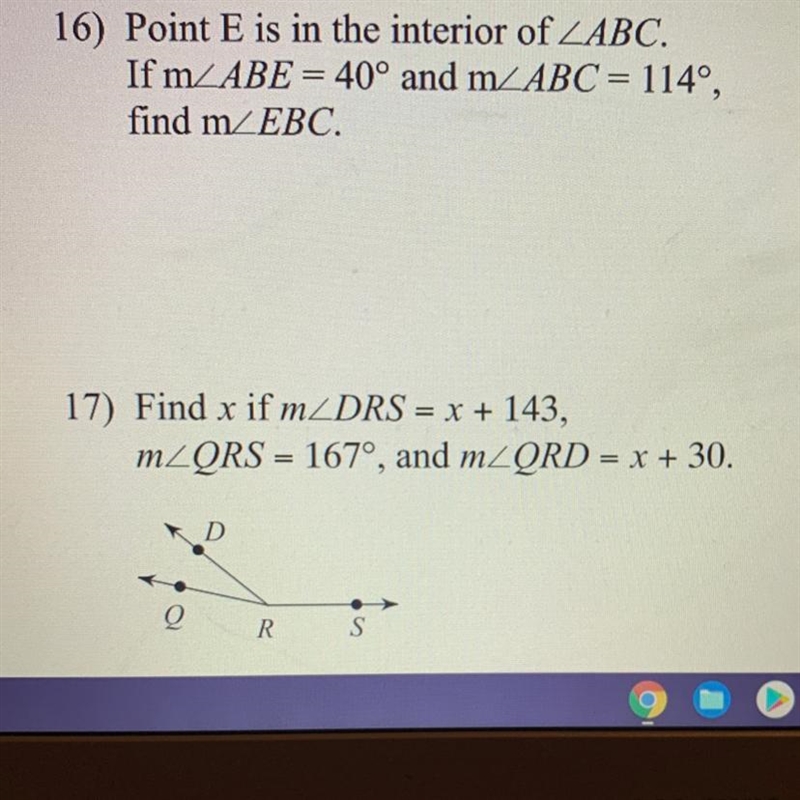 Can someone please solve 16 and 17-example-1