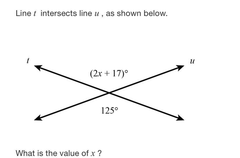 25 points!! Answer fast! The options are A. 54 B. 71 C. 108 D. 125-example-1