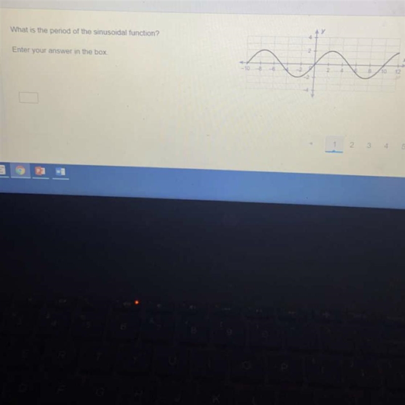 What is the period of the sinusoidal function-example-1