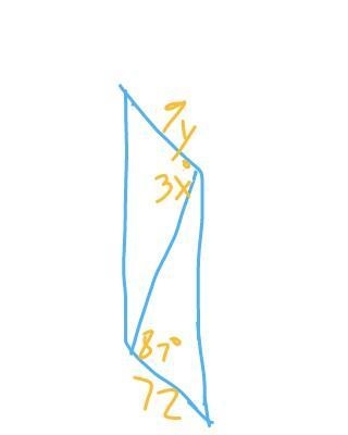 Find the value of x and y that will make each quadrilateral a parallelogram.​-example-1