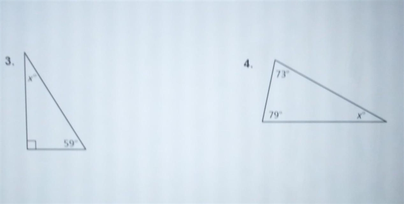 Find the value of x then classify the triangle​-example-1