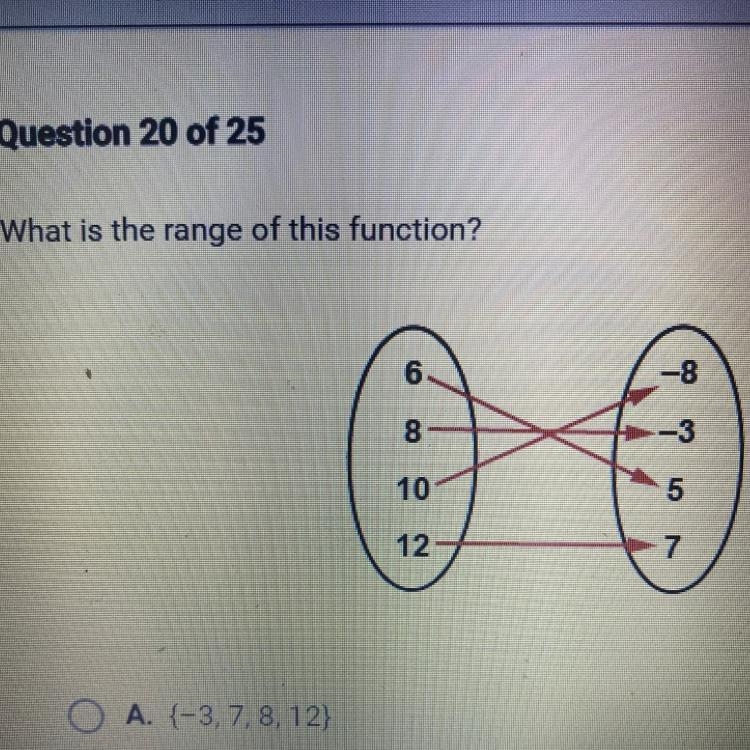 A. {-3, 7, 8, 12} B. {-8, -3, 5, 7} C. {6, 8, 10, 12} D. {-8, -3, 5, 6, 7, 8, 10, 12}-example-1