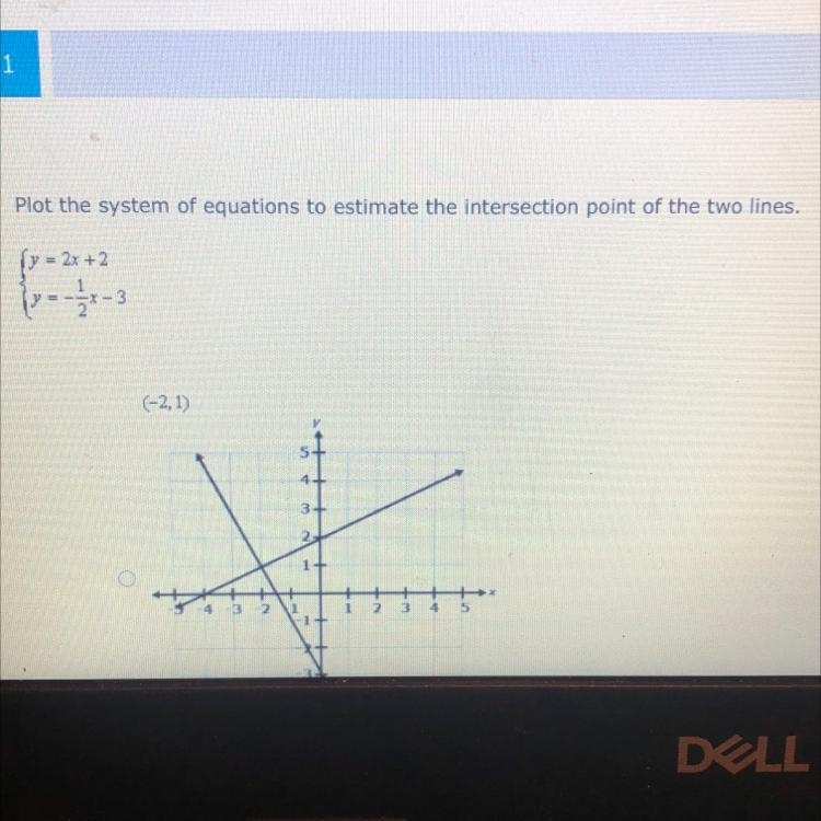 Which one would it be? -2,1 -2,-2 -2,-1 2,2-example-1