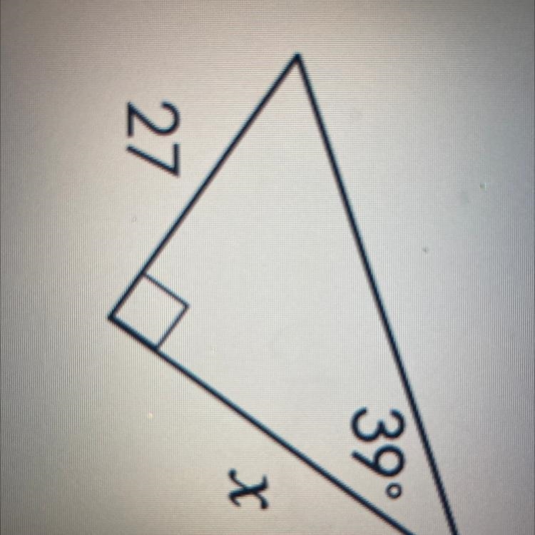 Solve for x ? what is x ?-example-1