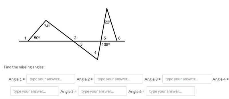 Find the values of the missing angles pt. 2-example-1