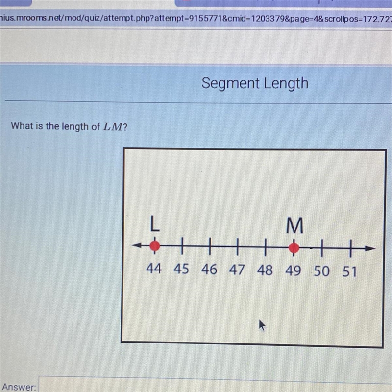 What is the length of LM?-example-1