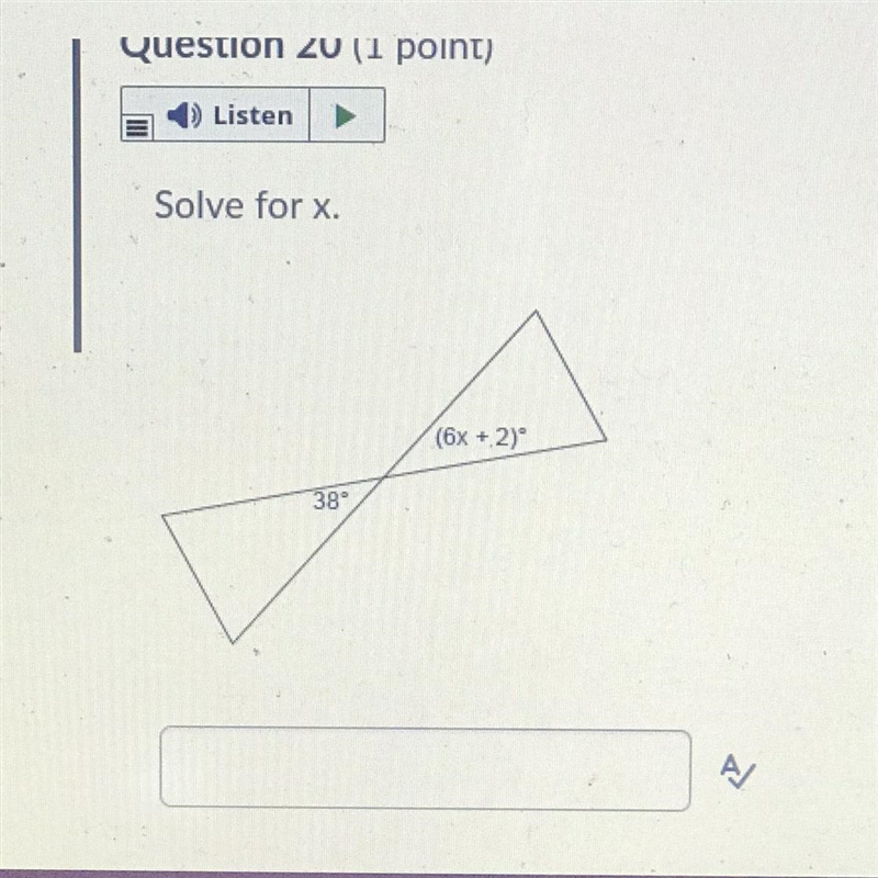 Solve for x I need help again :/-example-1