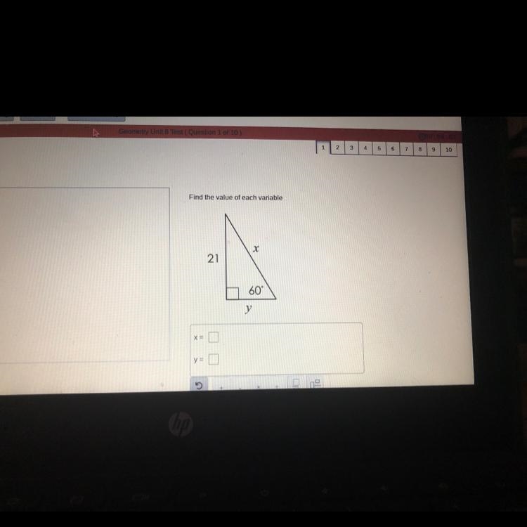 HELP ASAP plz!! Find the value of each variable-example-1