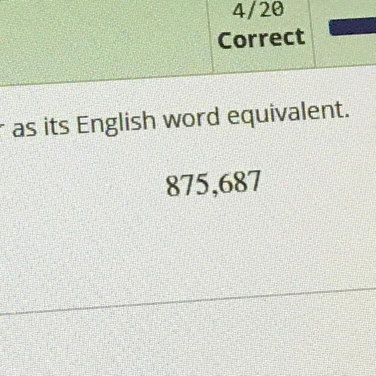 Write the following while number as it’s English word equivalent-example-1