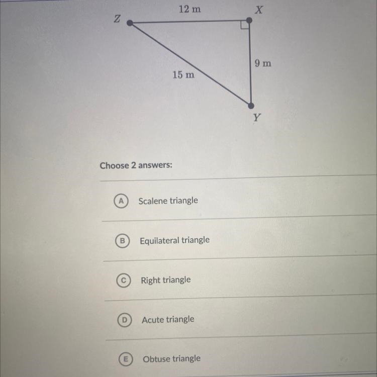 Classify angle X Y Z. please choose 2 correct answers !!!! Will mark Brianliest !!!!!!!! (Last-example-1