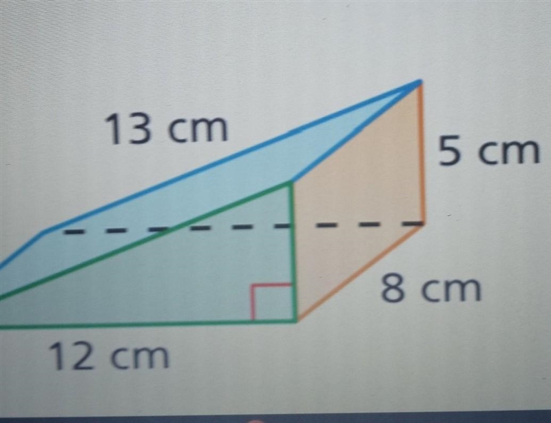 2. Find the Surface Area 13 cm 5 cm 8 cm 12 cm​-example-1