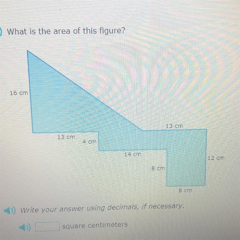 Please help me find the area of this figure! Thanks!!-example-1