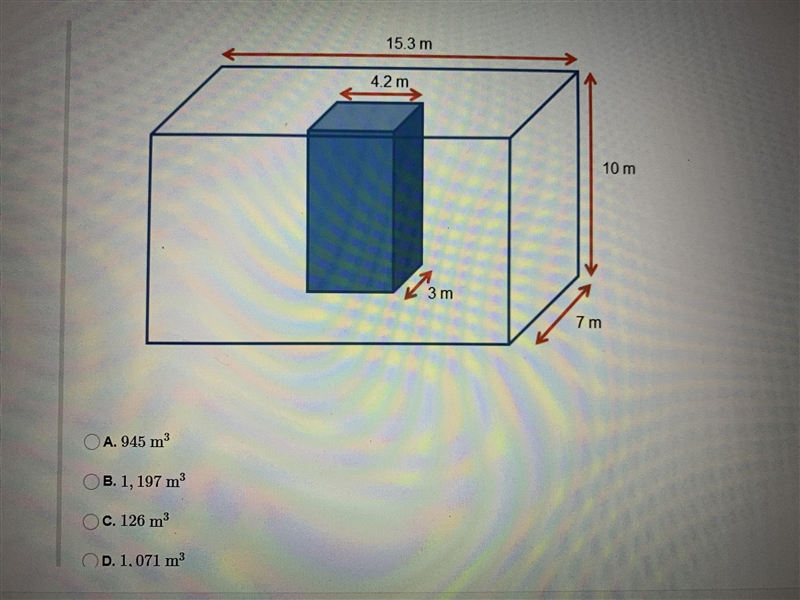 PLS HELP ME ON THIS QUESTION!!! George has a storage unit already occupied by a large-example-1