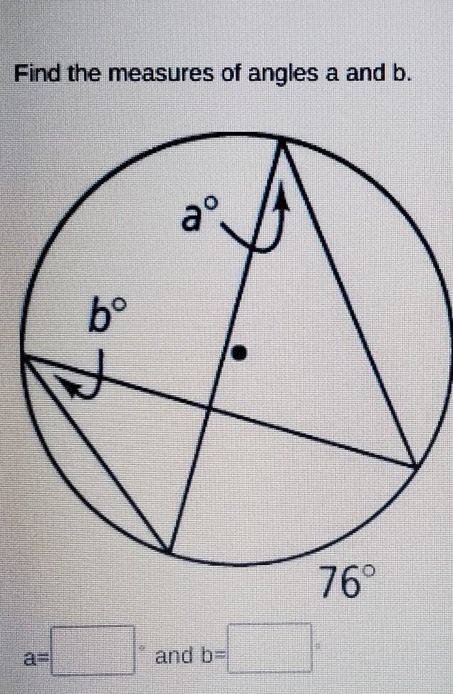 I need to find the angles of A and B. From what I know, they should be congruent, but-example-1