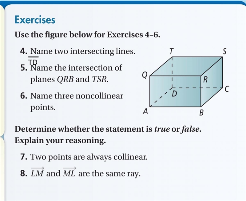 I think I’m be wrong but I think 1) TD QR 2) <—> QR 3) TSR But can somebody-example-1