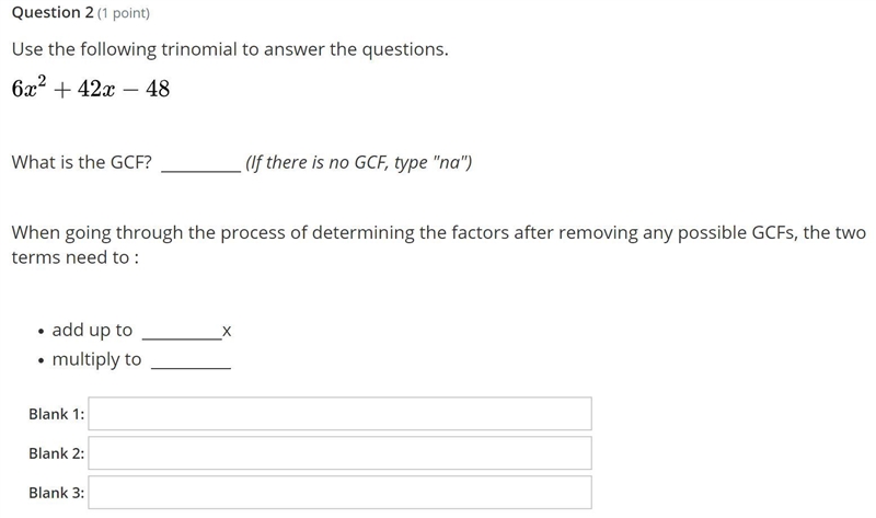 Is algebra. PLEASE HELP NO LINKS OR FILES. I don't want links. I don't want links-example-1