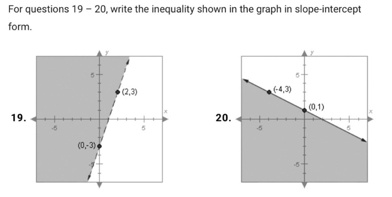 Please help with these questions. Write answer for 19 and 20 thank you-example-1