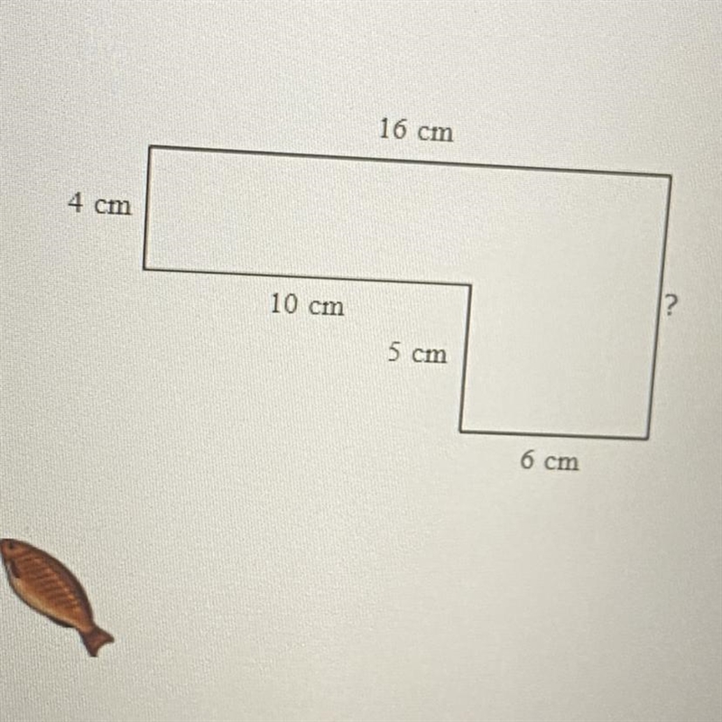 Assume that all intersecting sides meet at right angles. Be sure to include the correct-example-1