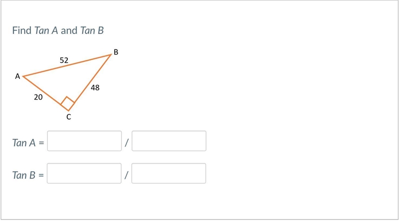 Please help me! (Tangent Ratios) (30 points)-example-1