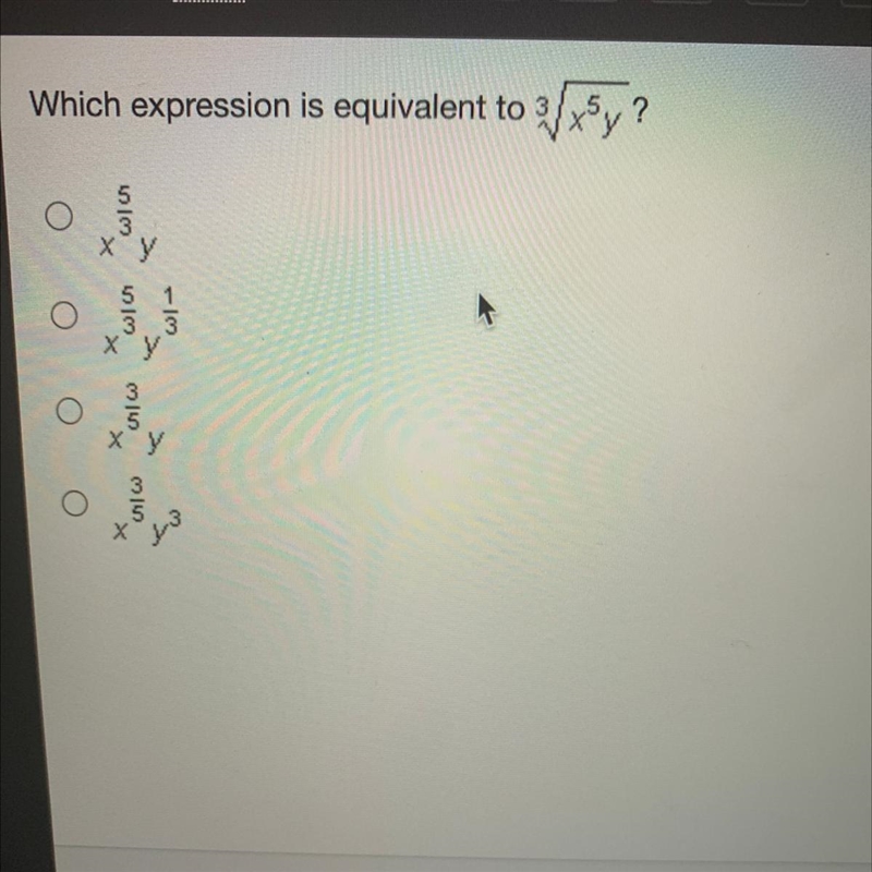 Which expression is equivalent to-example-1