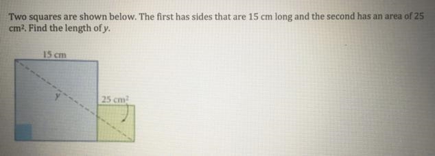 Help.Find the length of y-example-1