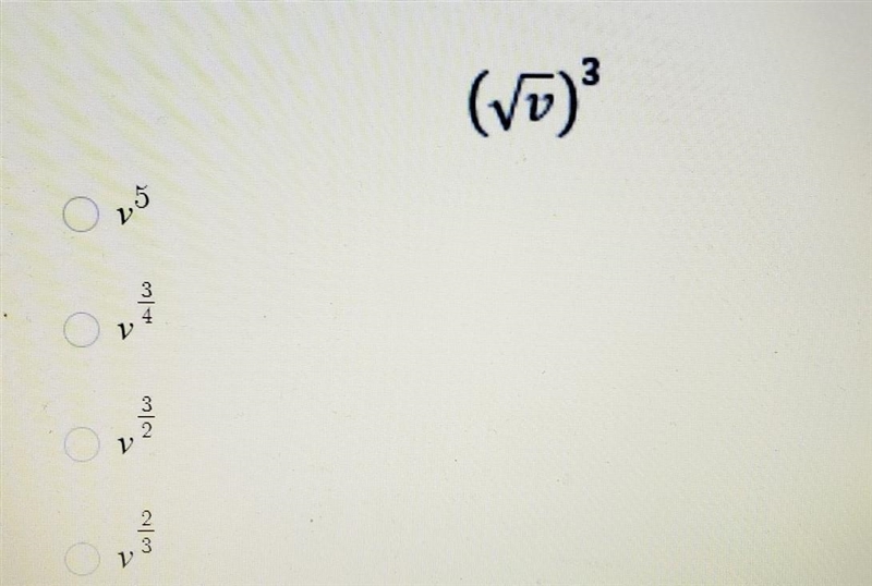 Which of the following is equivalent to the expression shown below ​-example-1