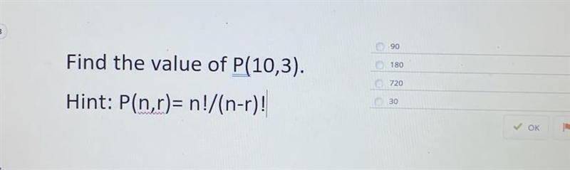 30 ISN’T RIGHT!!! Please give me an answer-example-1