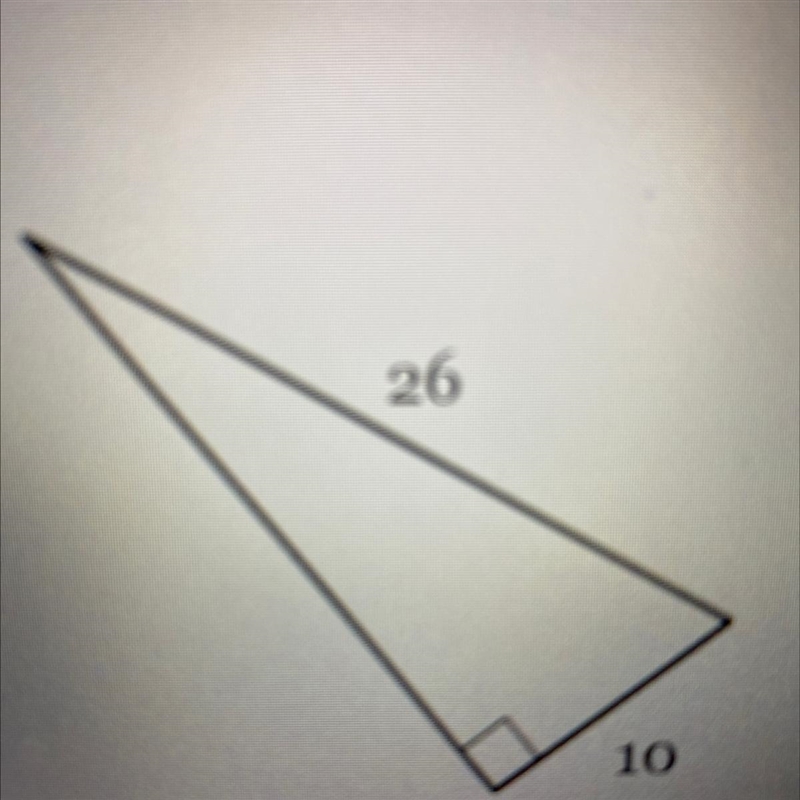 Find the length of the third side. If necessary, round to the nearest tenth.-example-1