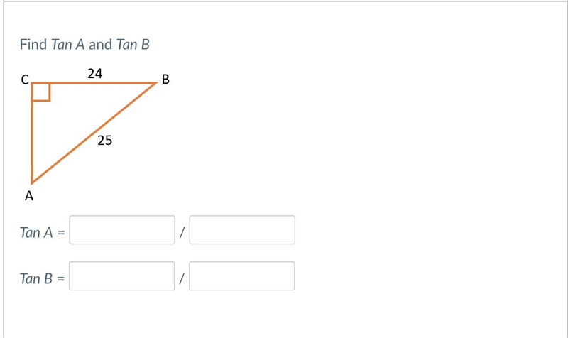 Please help me! (Tangent Ratios) (20 points)-example-1