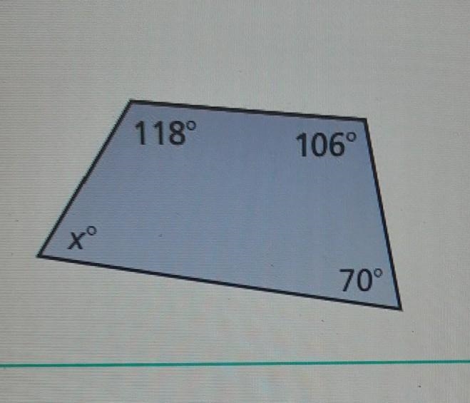 Find the value of x. Just type in the number​-example-1