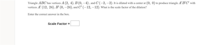 What is the Scale Factor? PLease helpp i might faill C:-example-1